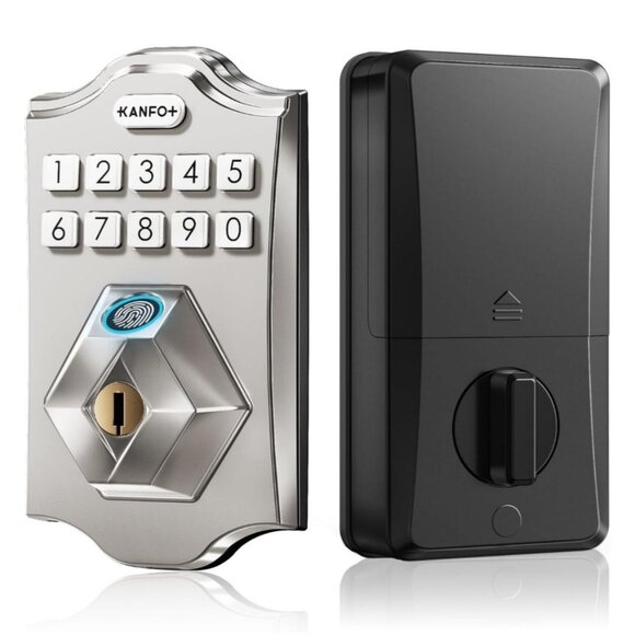 Smart Keypad &‎ Fingerprint Door Lock By Kanfox - Picture 6 of 7